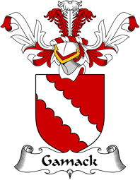 Coat of Arms from Scotland for Gamack