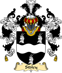 English Family Coat of Arms (v.25) Sidley