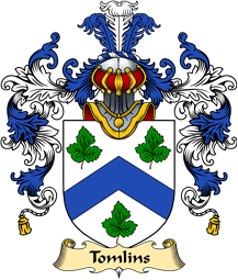 English Family Coat of Arms (v.25) Tomlins