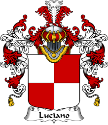 Italian Family Coat of Arms (v.25b) Luciano