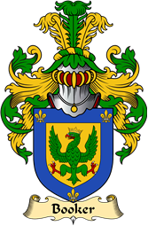 English Coat of Arms (v.23) for the family Booker