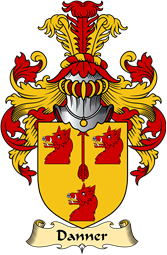 Scottish Family Coat of Arms (v.23) for Dannere or Danner