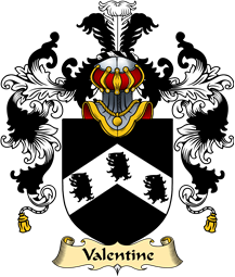 English Family Coat of Arms (v.25) Valentine
