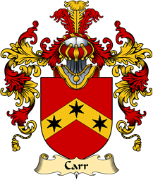 English Family Coat of Arms (v.25) Carr