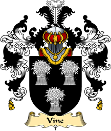 English Family Coat of Arms (v.25) Vine