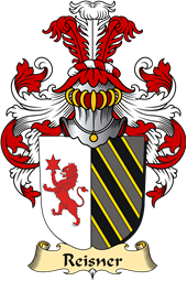 v.23 Coat of Family Arms from Germany for Reisner