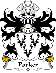 Welsh Coat of Arms for Parker (of Llanllywed, Monmouthshire)