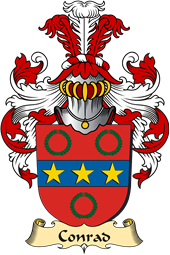 v.23 Coat of Family Arms from Germany for Conrad