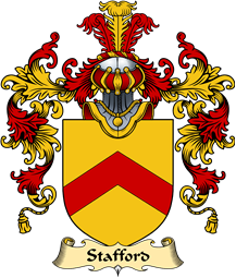 English Family Coat of Arms (v.25) Stafford