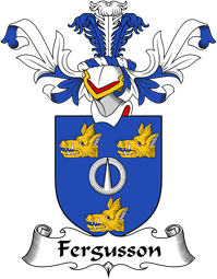 Coat of Arms from Scotland for Fergusson