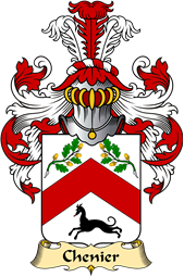 French Family Coat of Arms (v.23) for Chenier