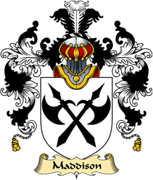 English Family Coat of Arms (v.25) Maddison