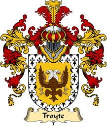 English Family Coat of Arms (v.25) Troyte