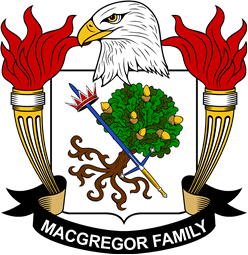 Coat of arms used by the MacGregor family in the United States of America