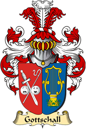 v.23 Coat of Family Arms from Germany for Gottschall