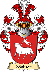 v.23 Coat of Family Arms from Germany for Molitor