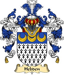 English Family Coat of Arms (v.25) Hebden