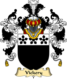English Family Coat of Arms (v.25) Vickery