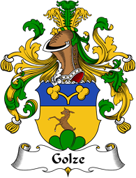 German Wappen Coat of Arms for Golze