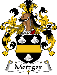 German Wappen Coat of Arms for Metzger