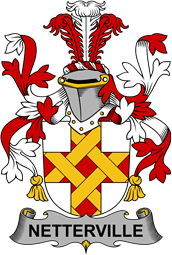 Irish Coat of Arms for Netterville or Netterfield