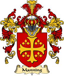 English Family Coat of Arms (v.25) Manning
