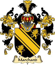 English Family Coat of Arms (v.25) Marchand