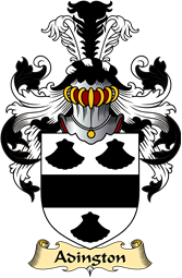 English Coat of Arms (v.23) for the family Adington