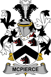 Irish Coat of Arms for McPierce or Pierce