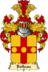 French Family Coat of Arms (v.23) for Boileau