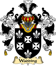 Irish Family Coat of Arms (v.25a) Wadding