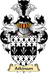 English Coat of Arms (v.23) for the family Atkinson