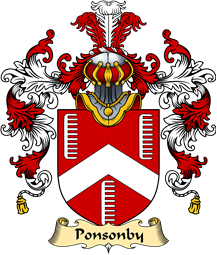 English Family Coat of Arms (v.25) Ponsonby