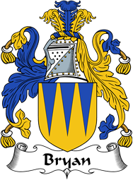 English Coat of Arms for the family Bryan