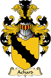 English Coat of Arms (v.23) for the family Achard