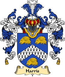 English Family Coat of Arms (v.25) Harris II