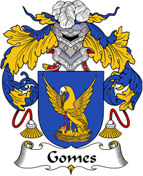 Portuguese Coat of Arms for Gomes