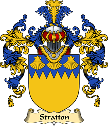 English Family Coat of Arms (v.25) Stratton