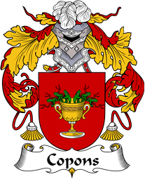 Spanish Coat of Arms for Copons