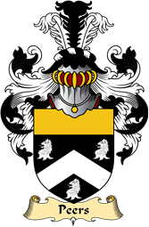 English Coat of Arms (v.23) for the family Peers