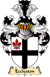 English Coat of Arms (v.23) for the family Eccleston