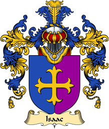 English Family Coat of Arms (v.25) Isaac