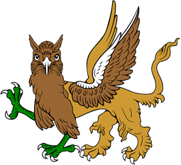 Griffin Passant Guardant