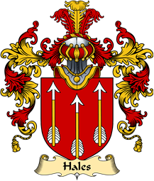 English Family Coat of Arms (v.25) Hales