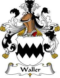 German Wappen Coat of Arms for Waller