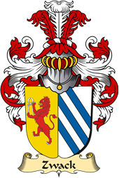 v.23 Coat of Family Arms from Germany for Zwack