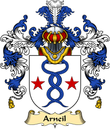 Scottish Family Coat of Arms (v.25) Arneil
