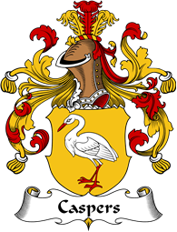 German Wappen Coat of Arms for Caspers