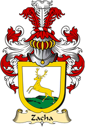 v.23 Coat of Family Arms from Germany for Zacha