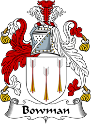 English Coat of Arms for the family Bowman II